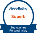 Avvo Rating - Superb - Top Attorney Personal Injury
