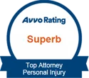 Avvo Rating - Superb - Top Attorney Personal Injury